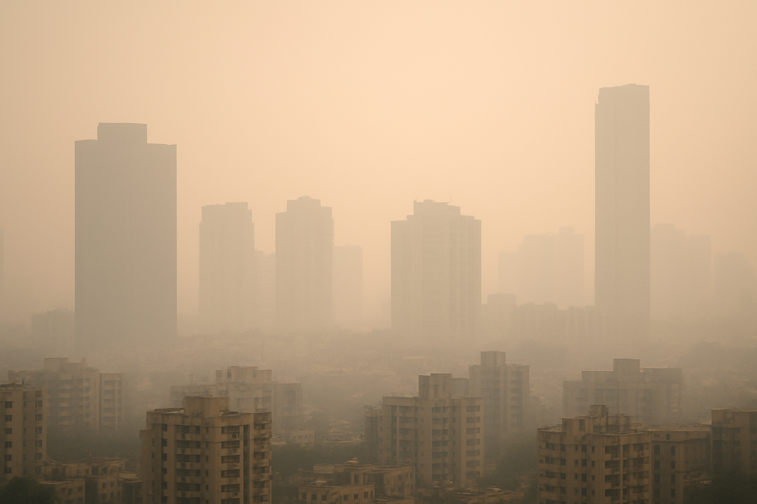 10 Most Polluted Cities in India 2025 (Mid-Year Report): These Places Have the Dirtiest Air You Can Imagine