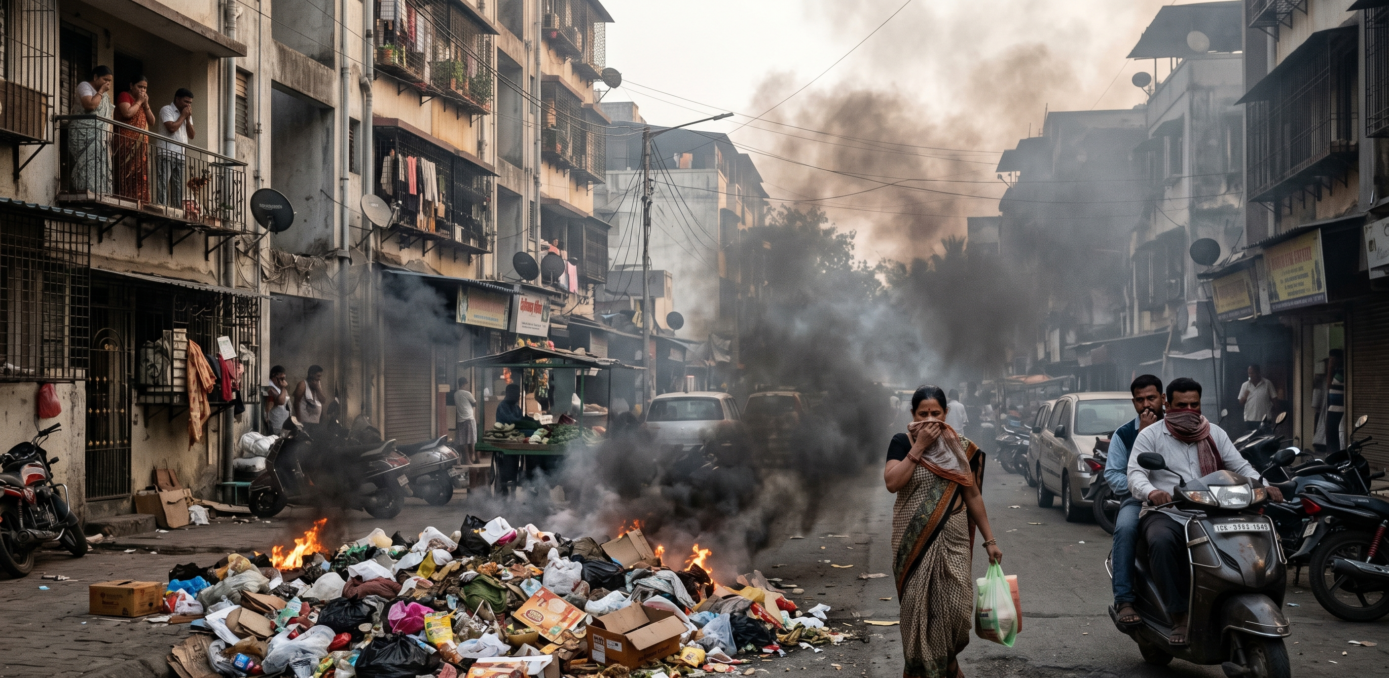 Industrial Smoke and Burning Waste Are Everywhere in India. Here Is What That Air Is Doing to Your Lungs.