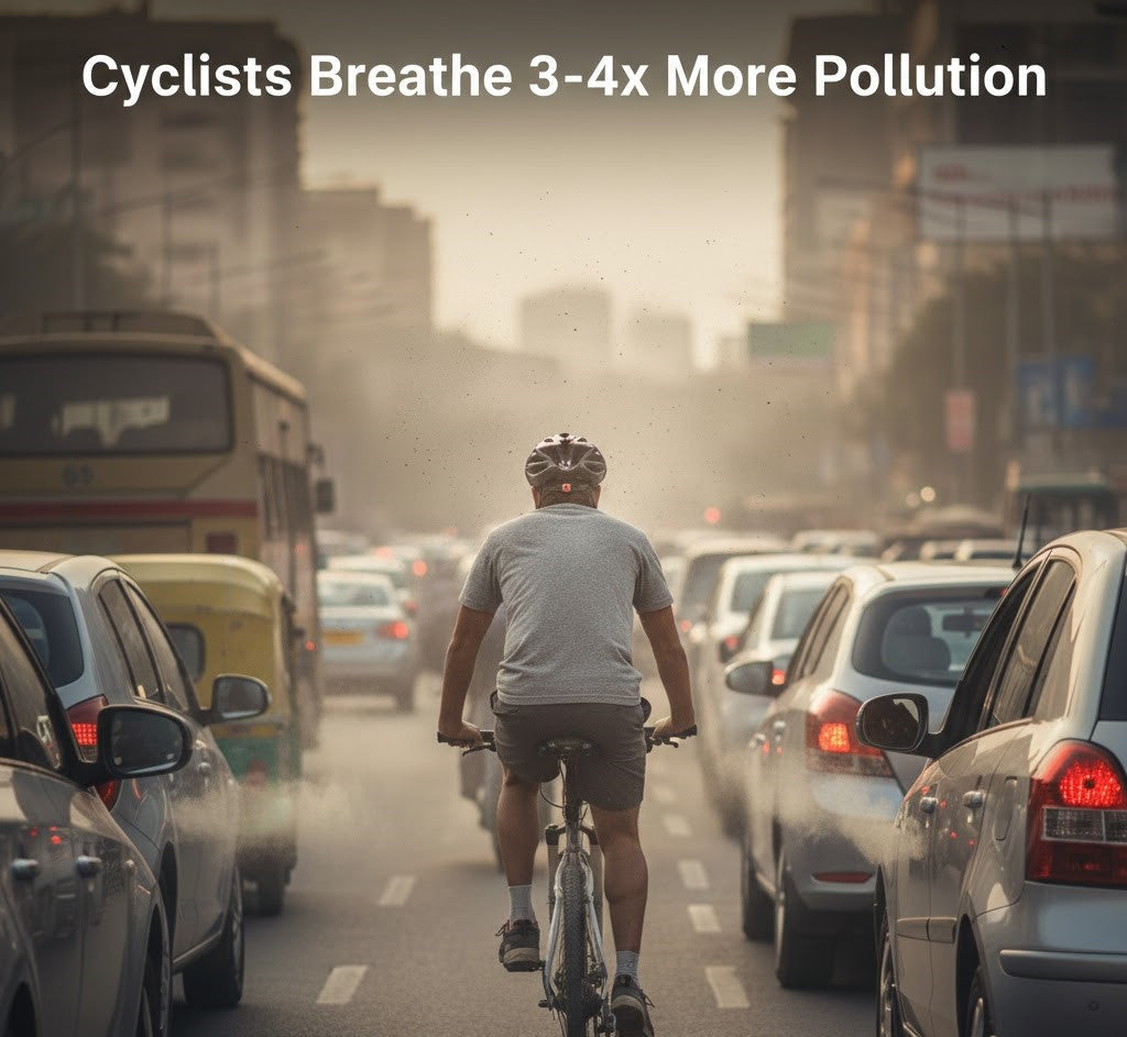 How Can Cyclists Reduce Air Pollution Exposure