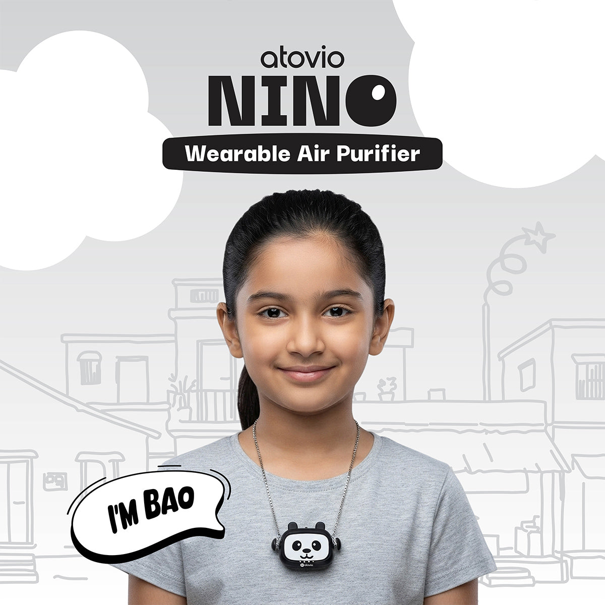 atovio Nino- Wearable Clean Air Companion for Kids