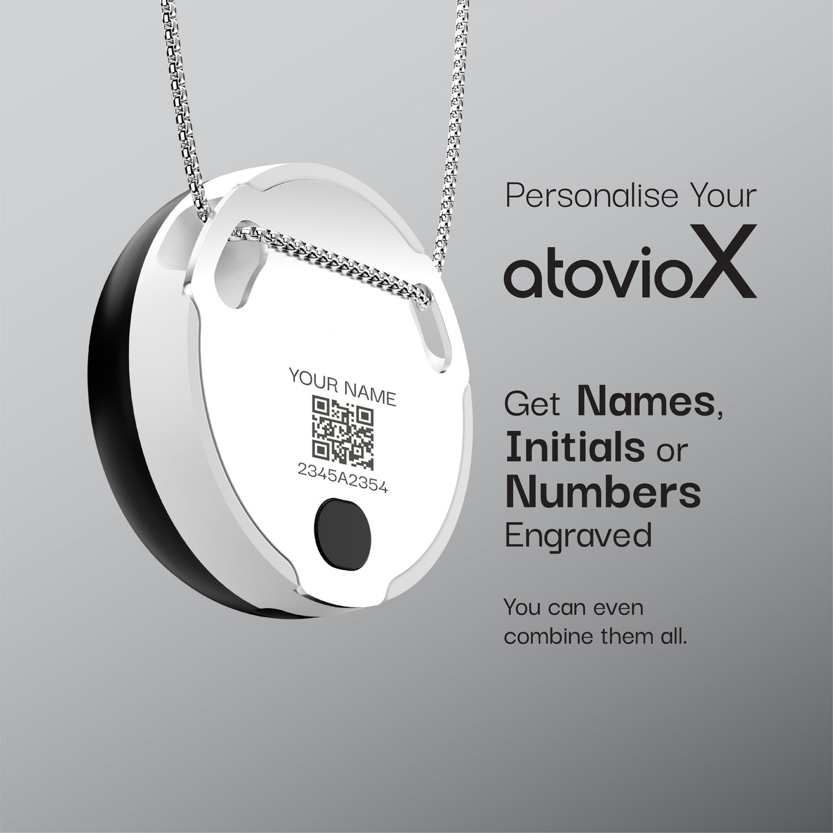 Personalised atovio X- The Smart Wearable Air Purifier