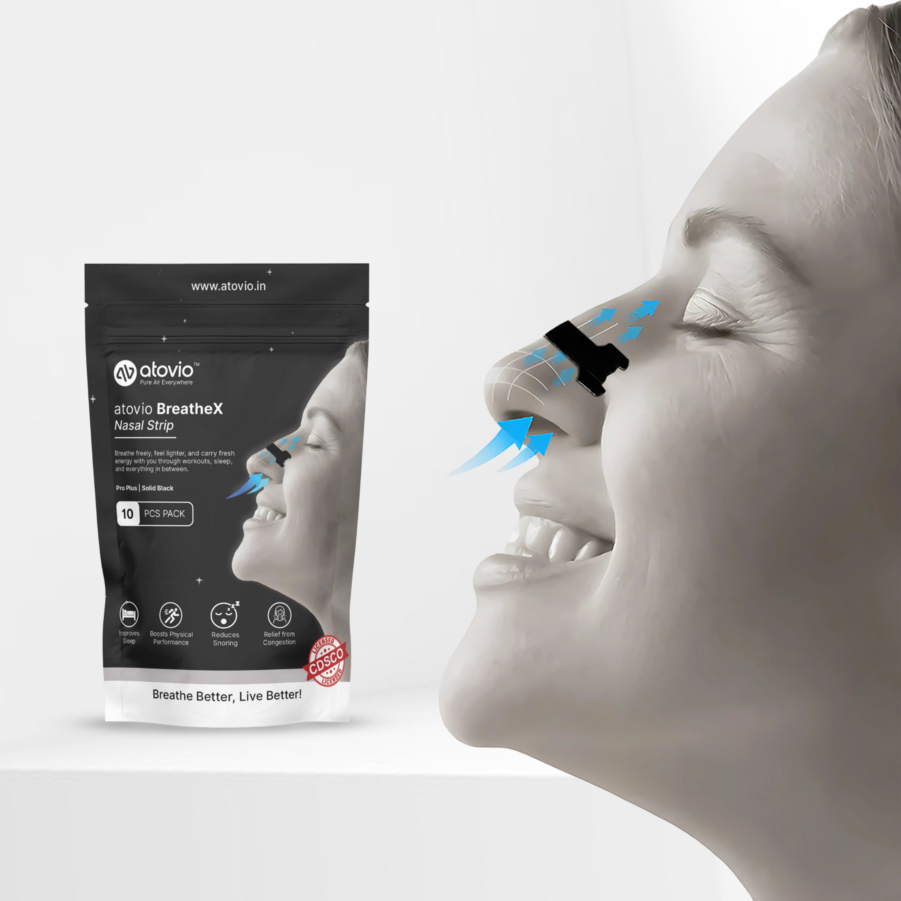 atovio BreatheX Nasal Strip