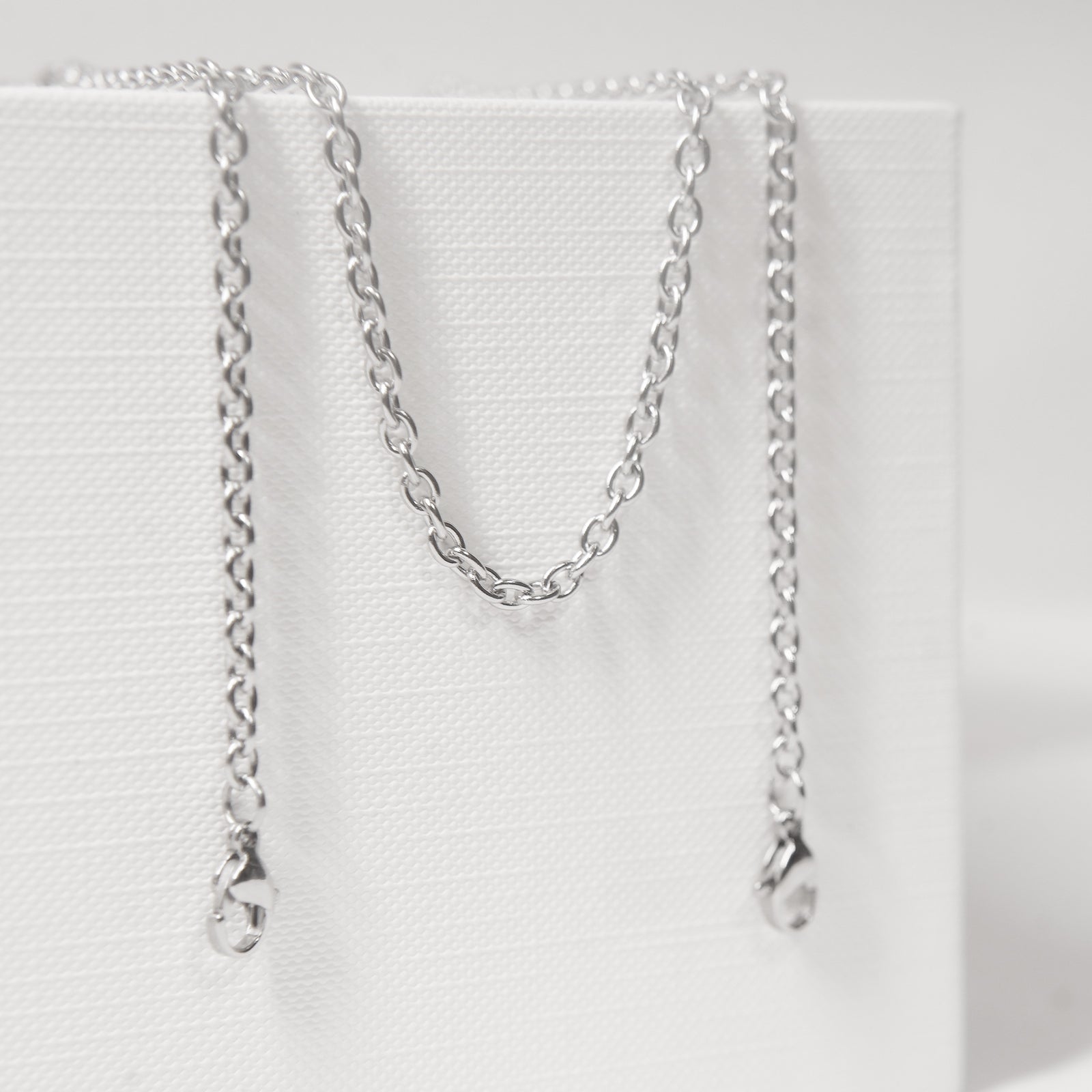 Silver Metallic Chain