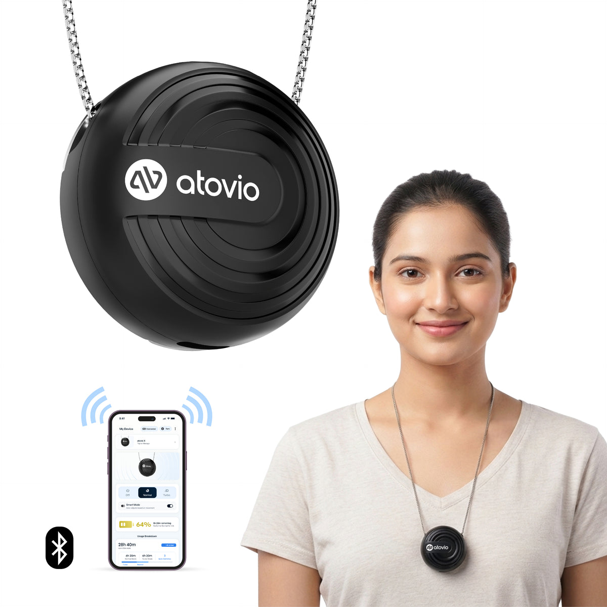 atovio X- A Smart Wearable Air Purifier