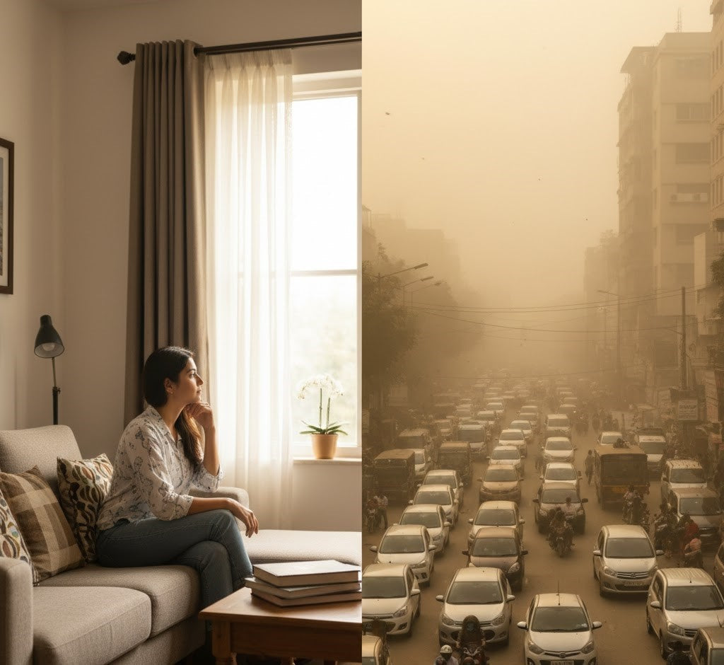 Indoor Air Pollution vs Outdoor Air Pollution