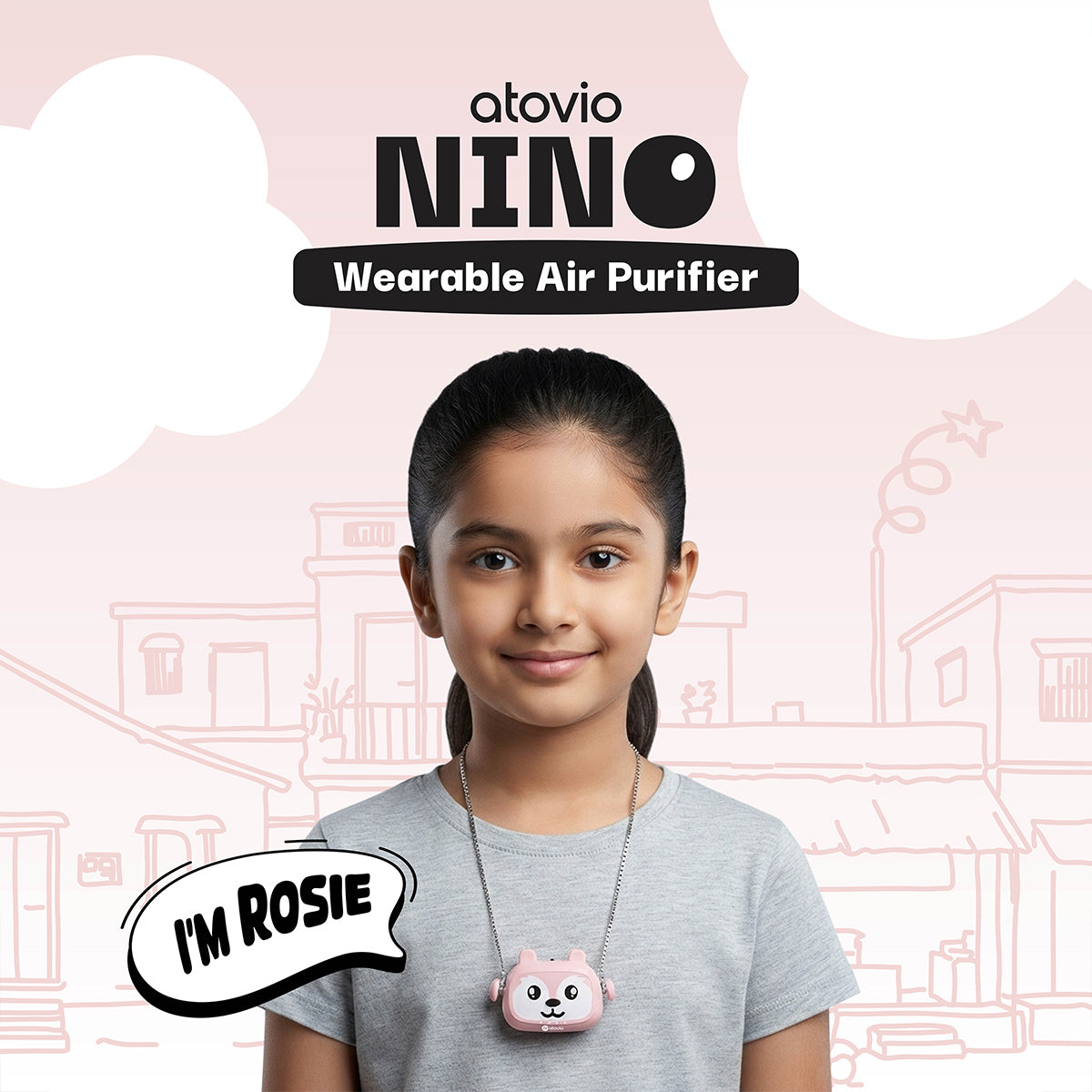 atovio Nino- Wearable Clean Air Companion for Kids