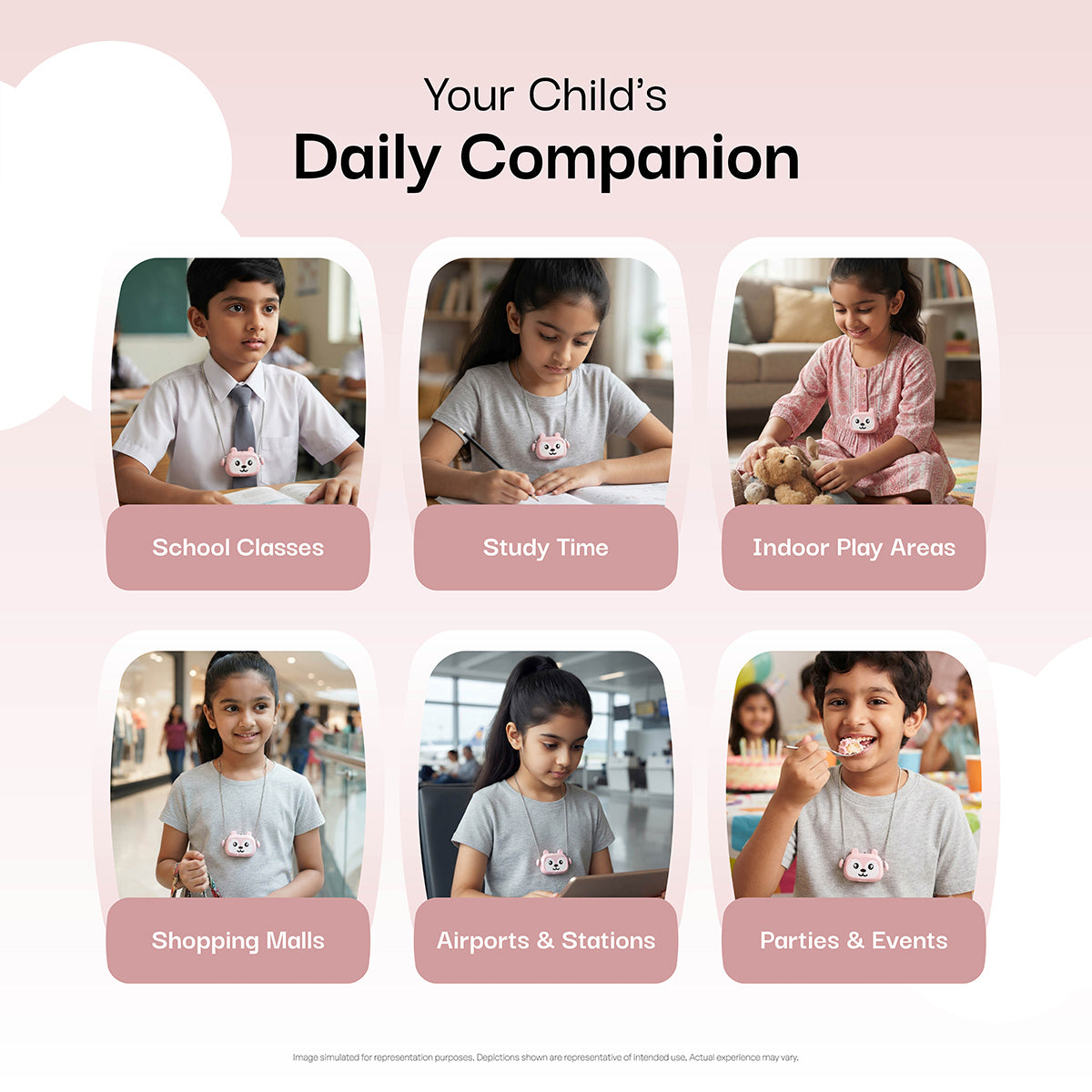 atovio Nino- Wearable Clean Air Companion for Kids