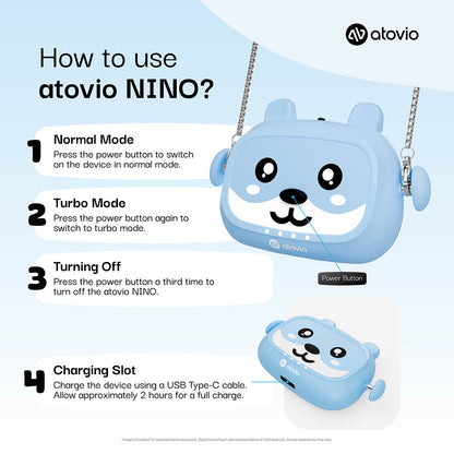 atovio Nino- Wearable Clean Air Companion for Kids