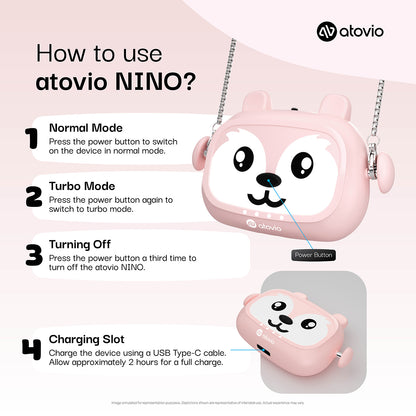 atovio Nino- Wearable Clean Air Companion for Kids