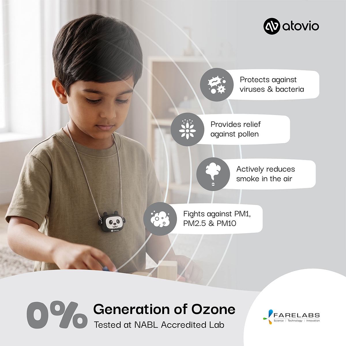 atovio Nino- Wearable Clean Air Companion for Kids