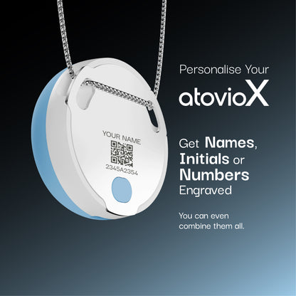 Personalised atovio X- The Smart Wearable Air Purifier