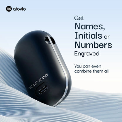 Personalised atovio Pebble- Wearable Air Purifier