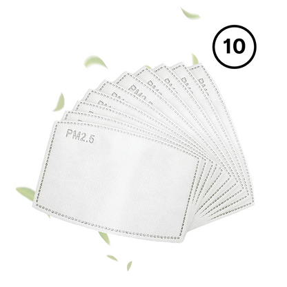 PM 2.5 Activated Carbon Filters (Pack of 10)