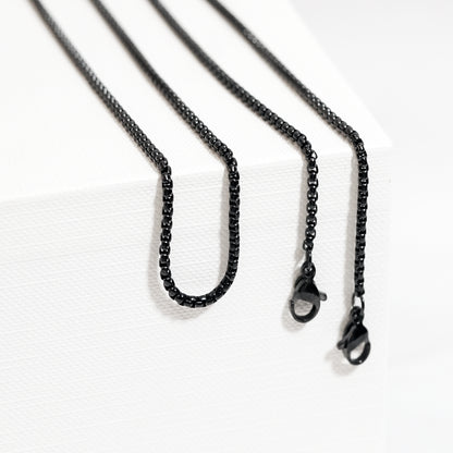 Black Metallic Chain