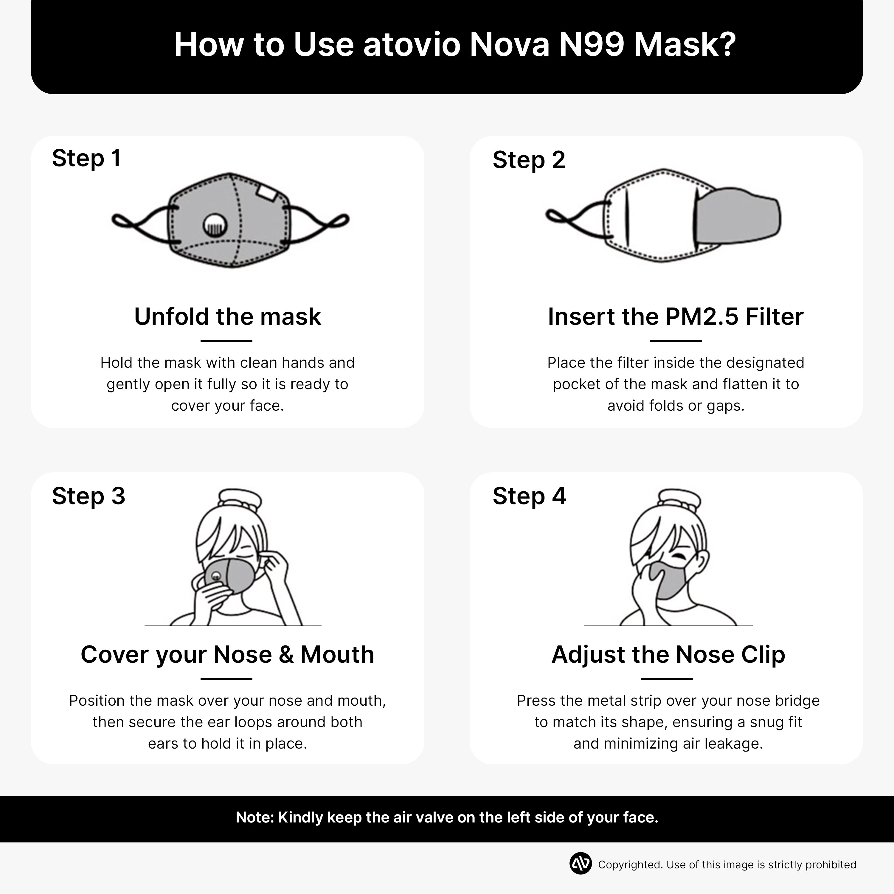 atovio Nova N99 Mask
