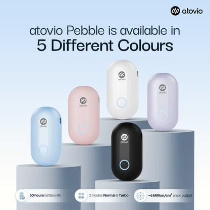 atovio Pebble- India's Most Effective Wearable Air Purifier