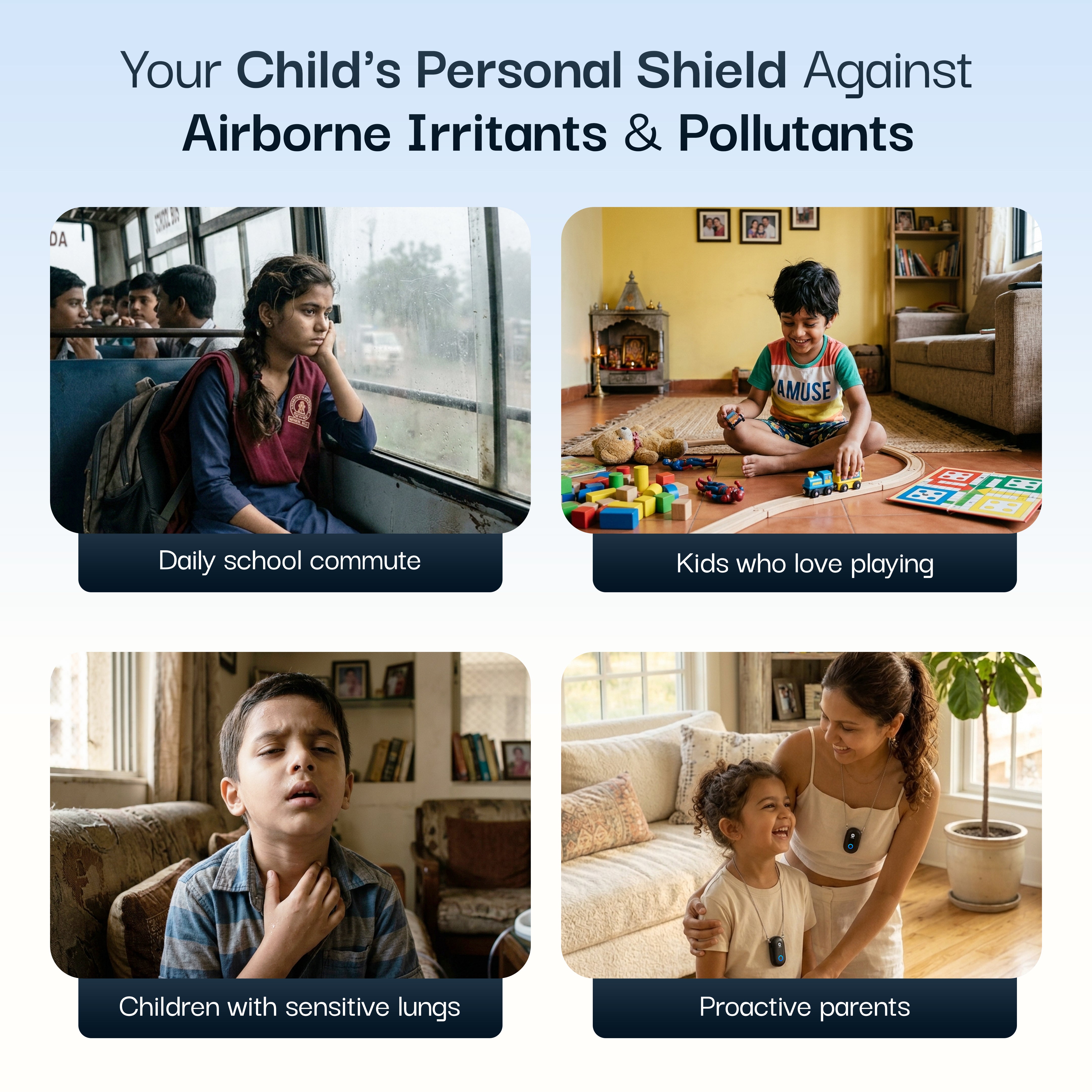 atovio Pebble- India's Most Effective Wearable Air Purifier