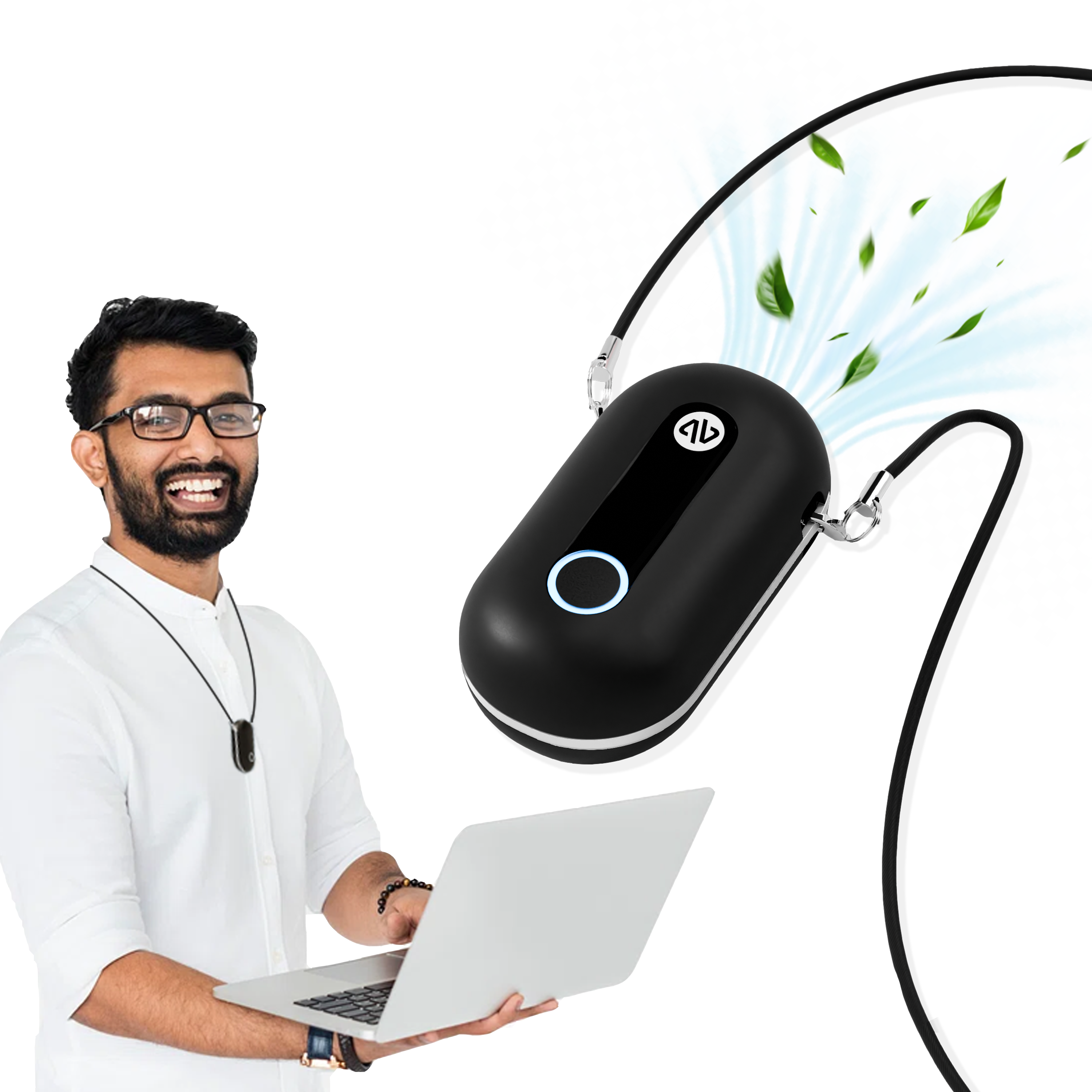 atovio Pebble- India's Most Effective Wearable Air Purifier