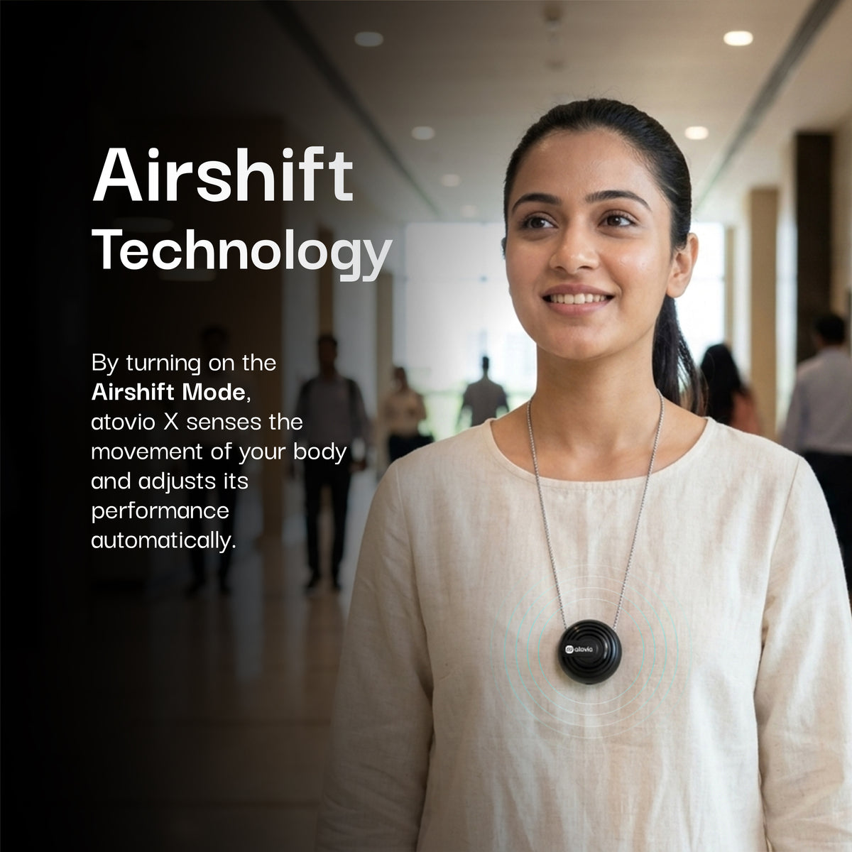 atovio X- A Smart Wearable Air Purifier