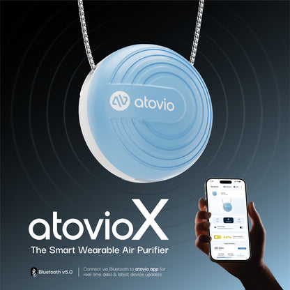 atovio X- India's 1st Smart Wearable Air Purifier