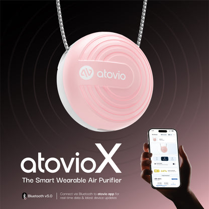 atovio X- India's 1st Smart Wearable Air Purifier