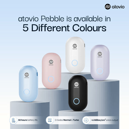 atovio Pebble- India's Most Effective Wearable Air Purifier