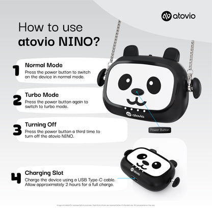 atovio Nino- Wearable Clean Air Companion for Kids