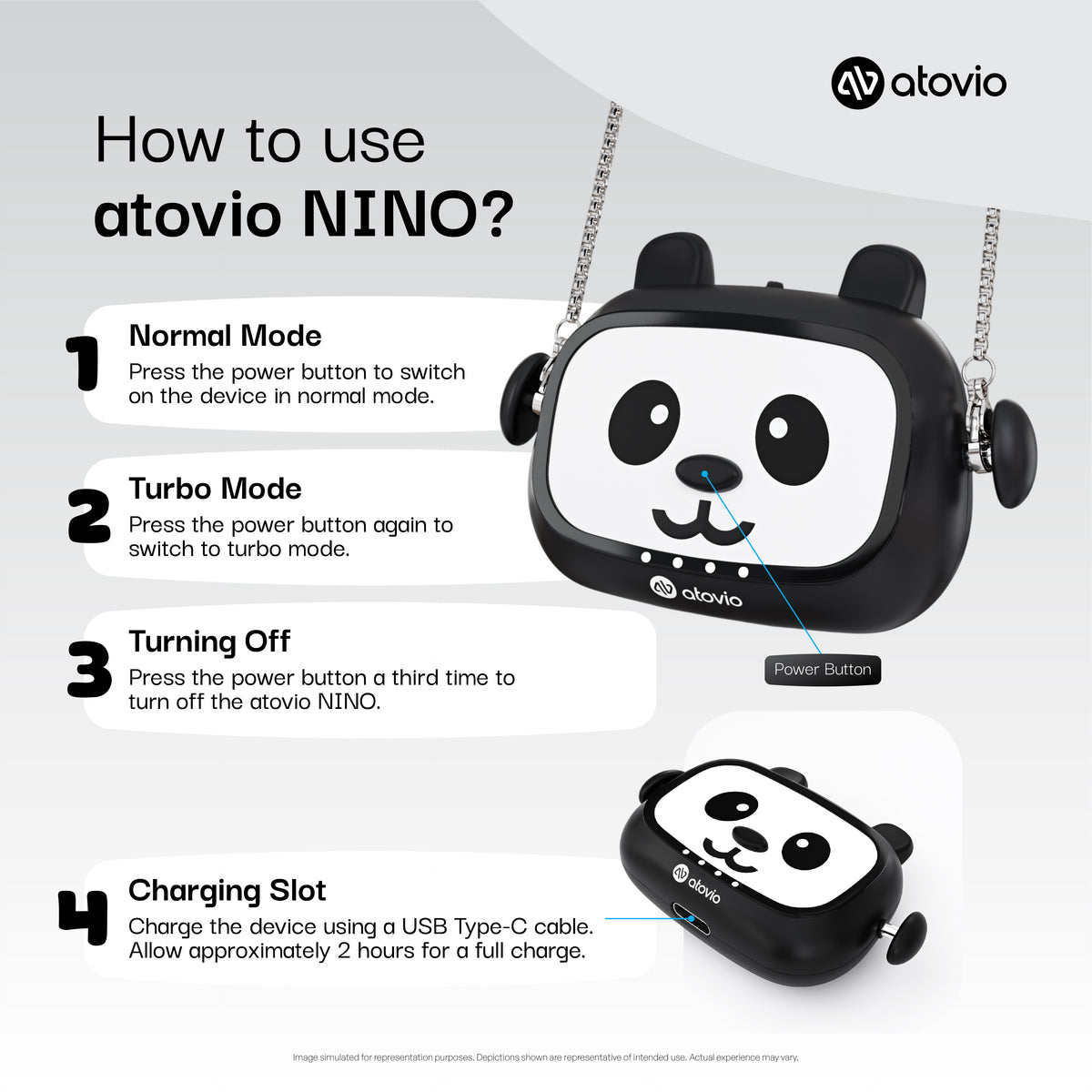 atovio Nino- Wearable Clean Air Companion for Kids