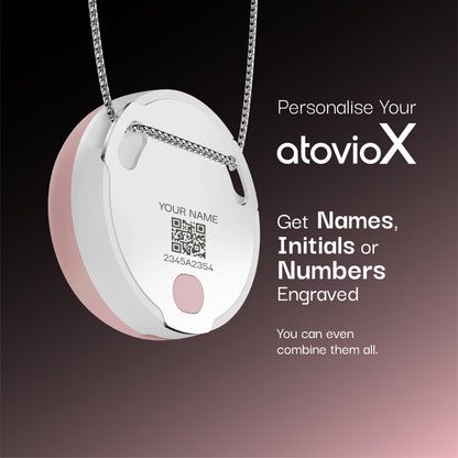 Personalised atovio X- The Smart Wearable Air Purifier